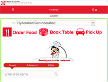 Tablet Screenshot of foodmingo.com